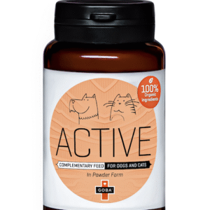 GOBA ACTIVE – ekološka dopolnilna krmna mešanica iz glive Cordyceps za pse in mačke