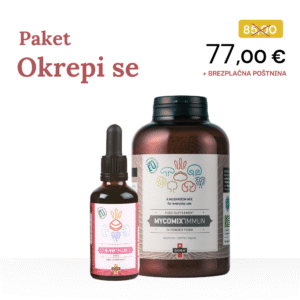 Paket "OKREPI SE" - naravna podpora iz zdravilnih gliv